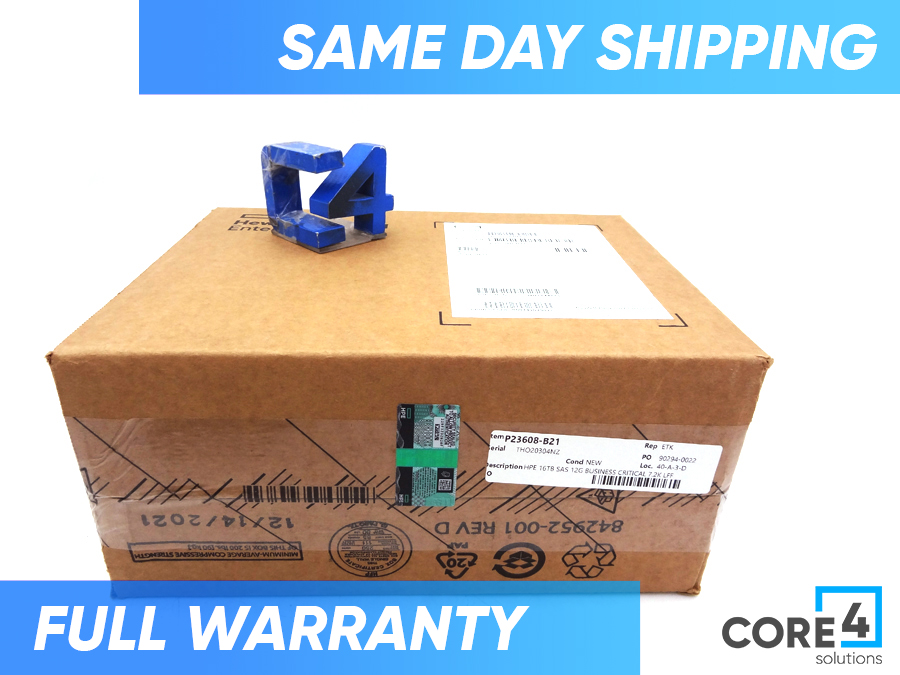 HP P23608-B21 16TB SAS 12G BUSINESS CRITICAL 7.2K LFF - P25245-001, P25247-001