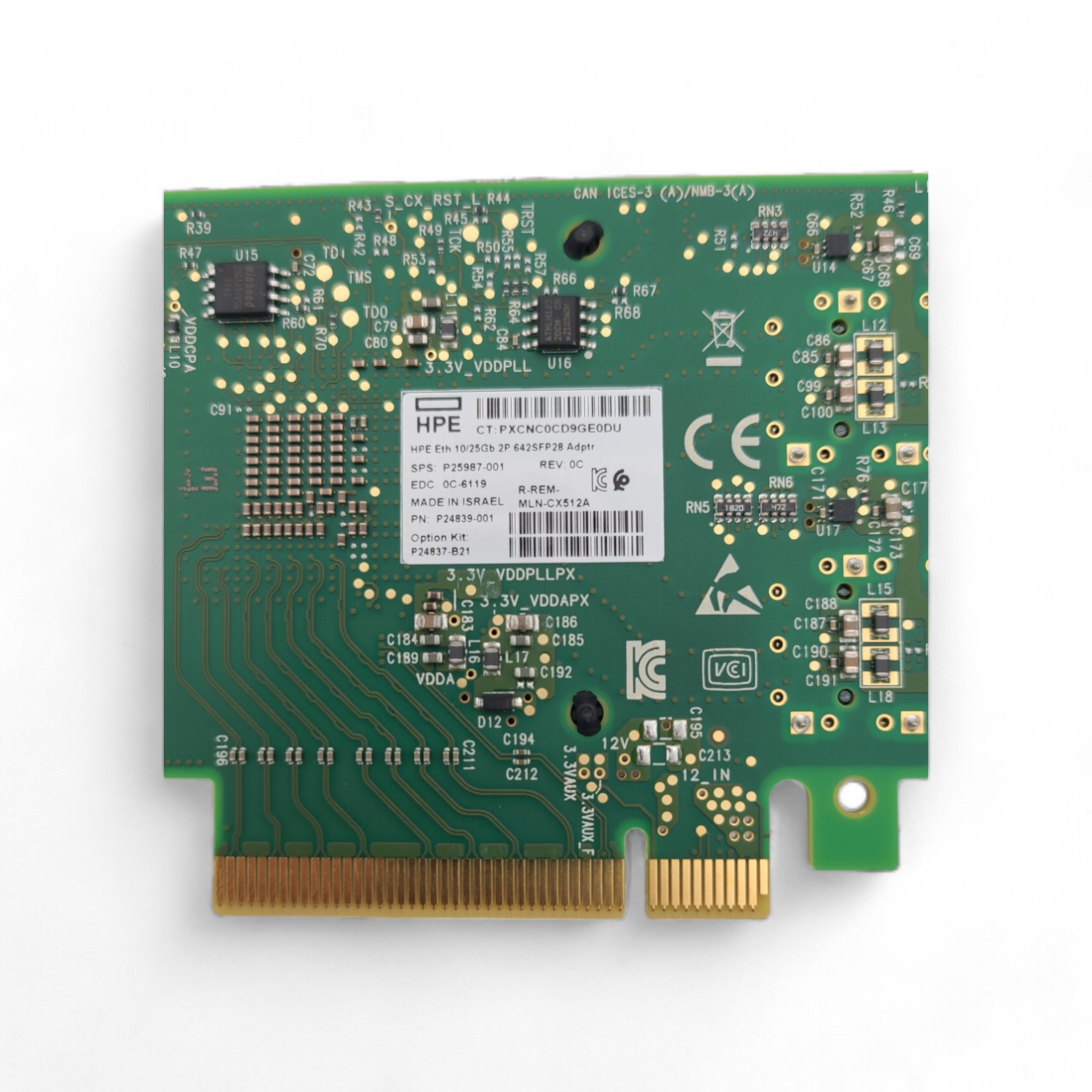 HP P24837-B21 HPE ETHERNET 1025GB DUAL-PORT 642SFP28 ETHERNET ADAPTER