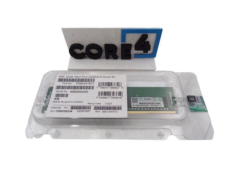 HP P38454-B21 HPE 32GB 1Rx4 DDR4-3200 MEMORY DIMM