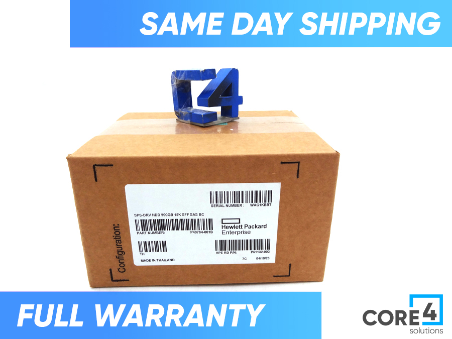 HP P40432-B21 900GB SAS 15K SFF BC HDD *New Sealed*