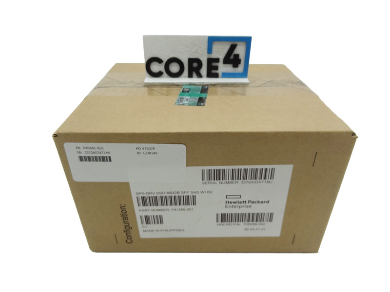 HP P40481-B21 HPE 800GB SAS WI SFF BC PM6 SSD