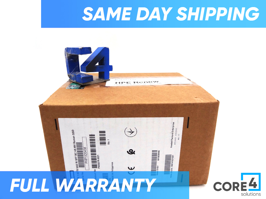 HP P40507-B21 1.92TB SAS RI SFF BC VS *HP Renew*