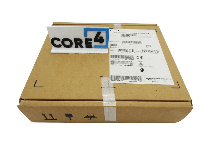 HP P42041-B21 HP MELLANOX MCX631432AS-ADAI ETHERNET 1025GB 2-PORT SFP28