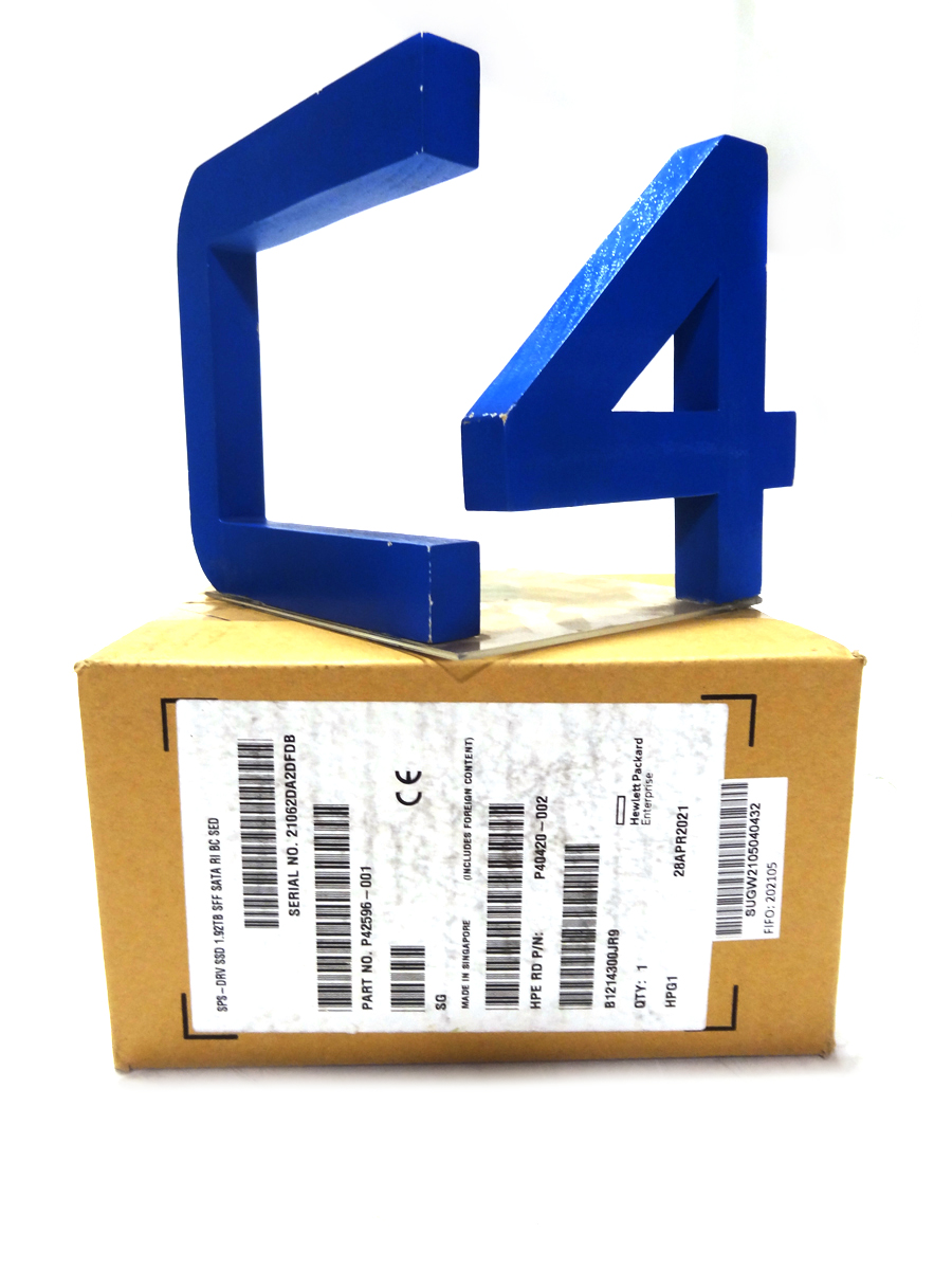 HP P42596-001 HPE 1.92TB 6G SATA RI BC SFF SED 5300P SSD