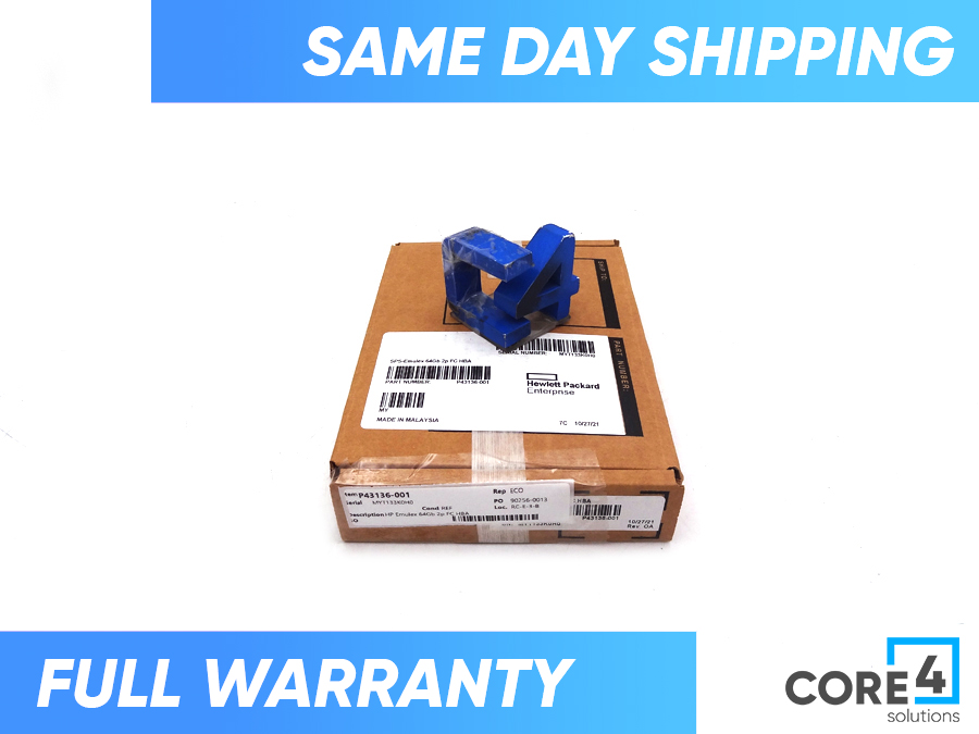 HP P43136-001 Emulex 64Gb 2p FC HBA *NOB* - R7N78A