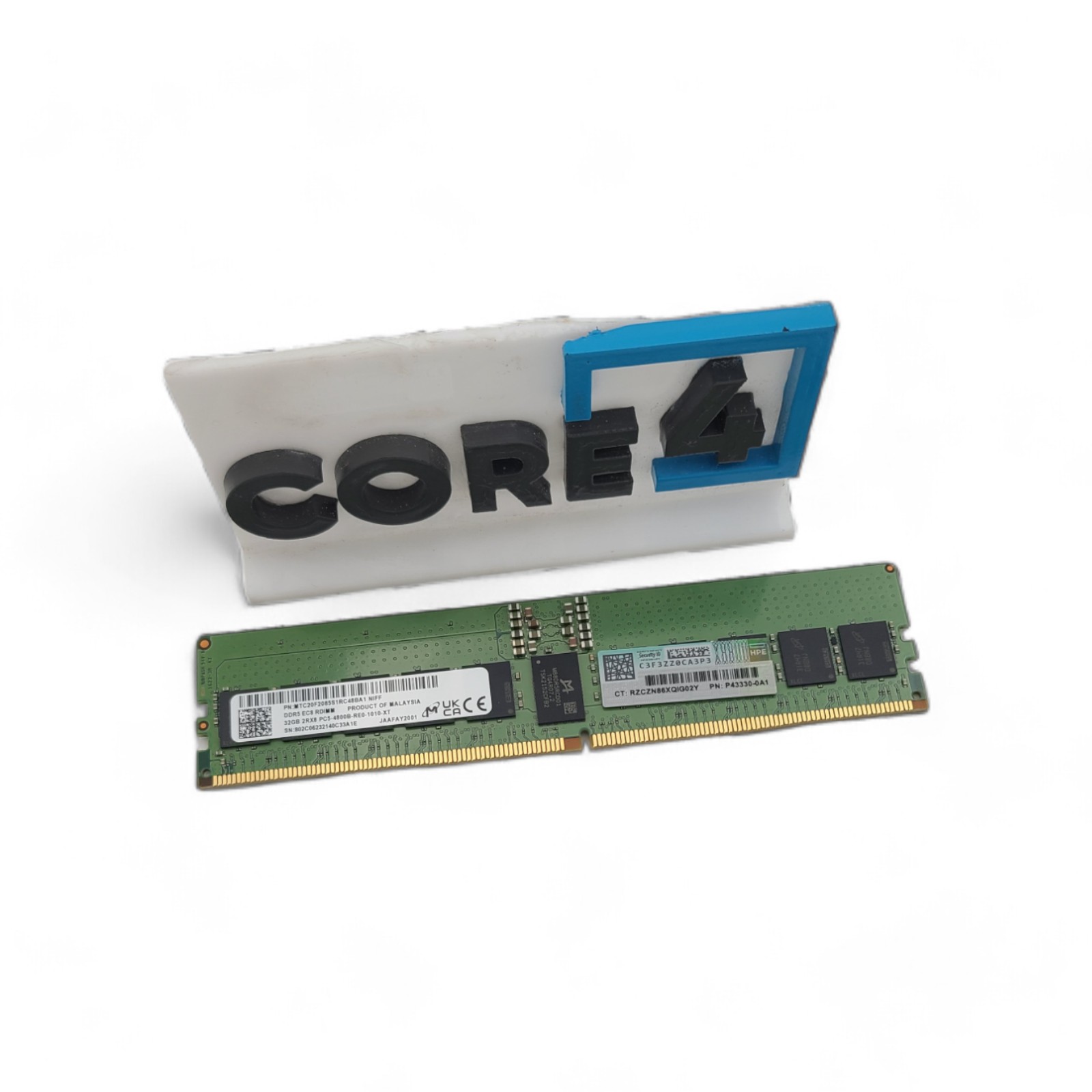 HP P43328-B21 HPE 32GB (1x32GB) Dual Rank x8 DDR5-4800 CAS-40-39-39 EC8