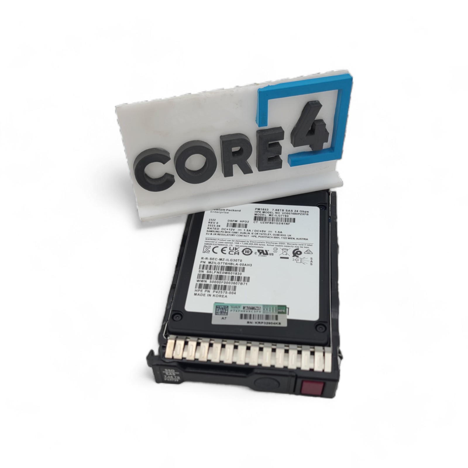 HP P49739-001 HPE 7.68TB SFF SAS RI SC MV