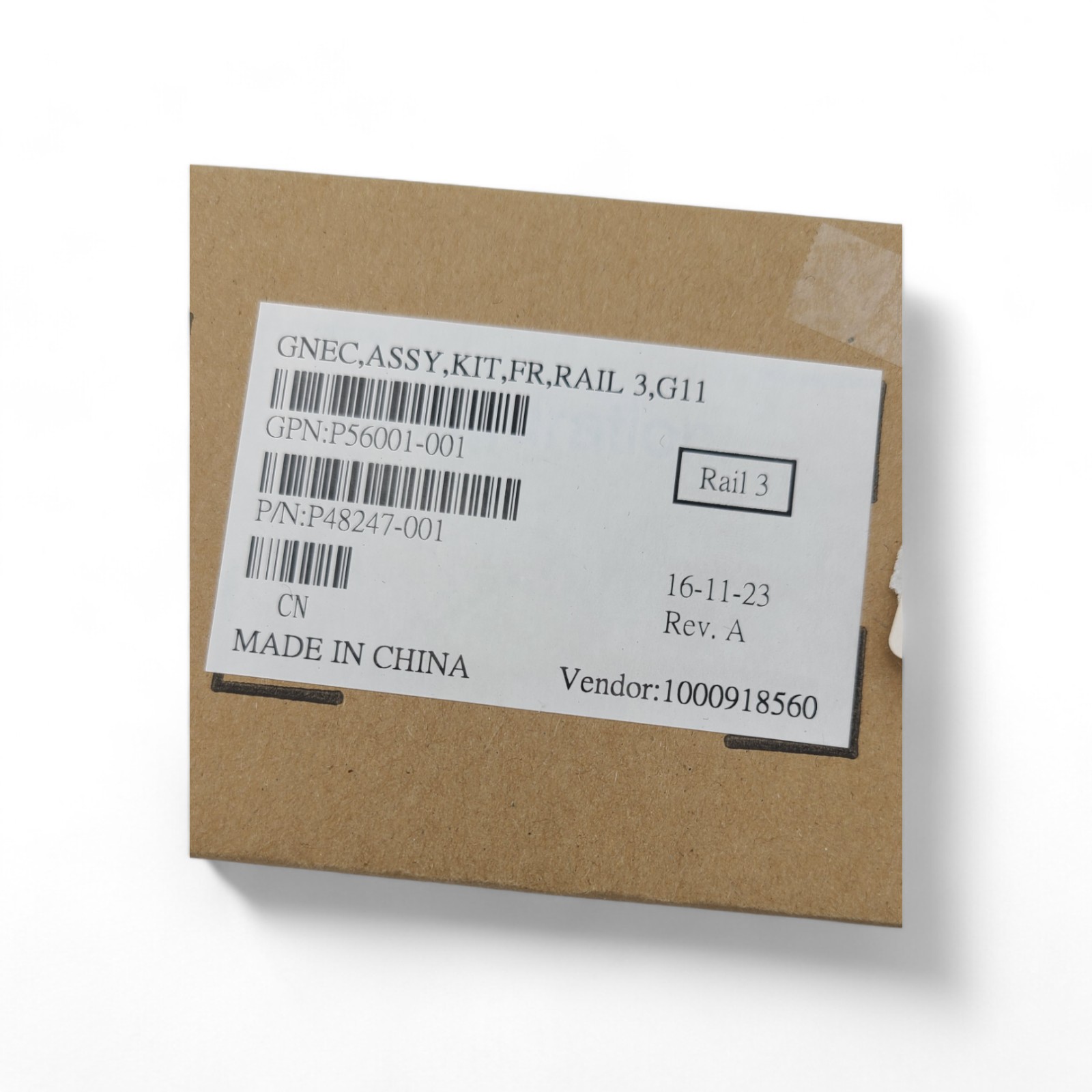 HP P60221-B21 HPE DX300 G11 1U SFF EASY INS FIO RL KIT