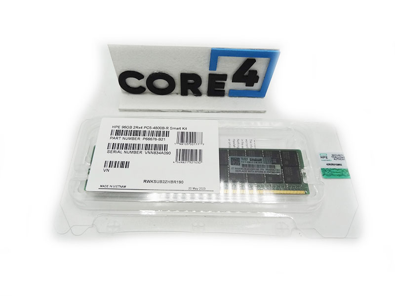 HP P66676-B21 HPE 96GB 2Rx4 PC5-4800B-R DDR5 4800Mhz ECC RDIMM