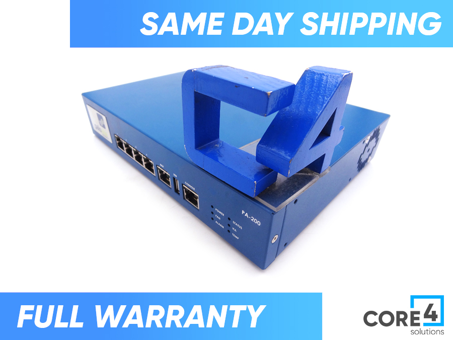 PALO ALTO PA-200 4-PORT 10/100/100E FIREWALL *New Open Box* 