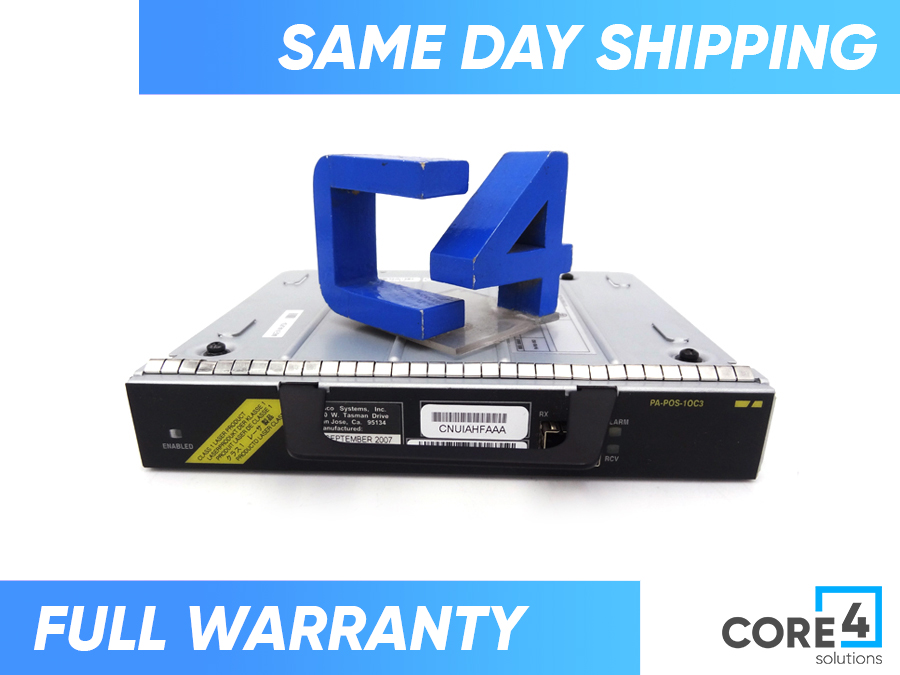 Cisco PA-POS-1OC3 1-Port POS OC-3c/STM-1 Port Adapter