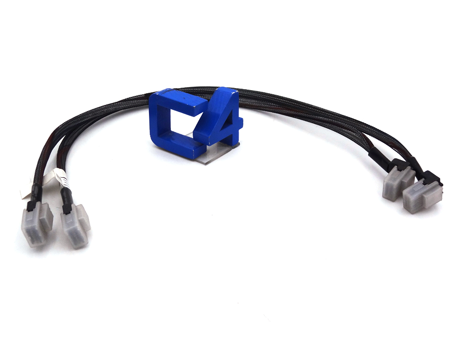 DELL PCM19 DUAL MINI SAS SFF-8087 BACKPLANE CBL 