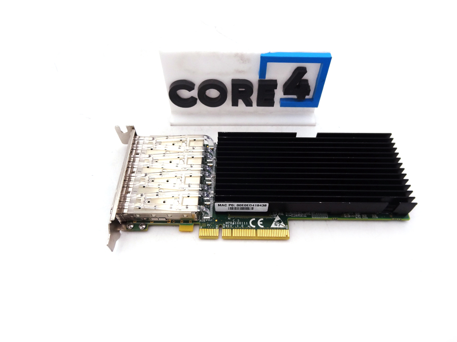 SILICOM PE310G4SPI9L-CA-XR QP SFP+ 82599ES NETWORK CARD
