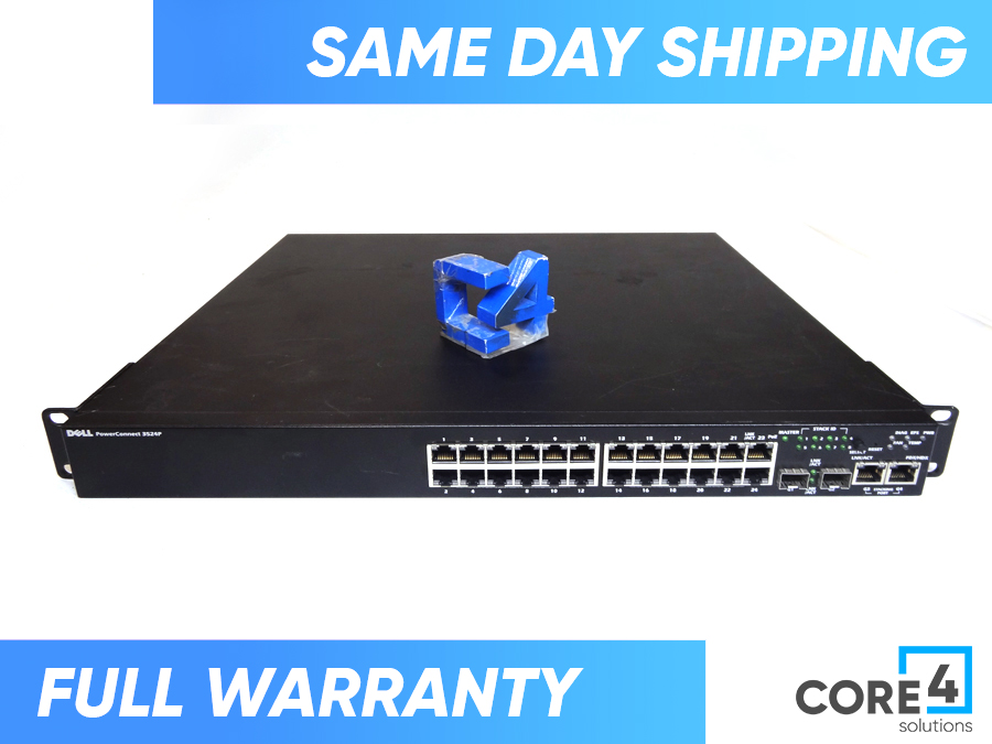 DELL POWERCONNECT 3524 24 PORT SWITCH - K688K, P486K