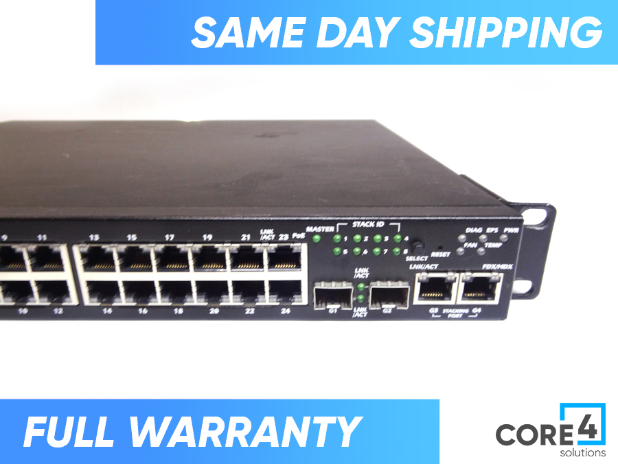 DELL POWERCONNECT 3524P POE SWITCH - K690K, P489K