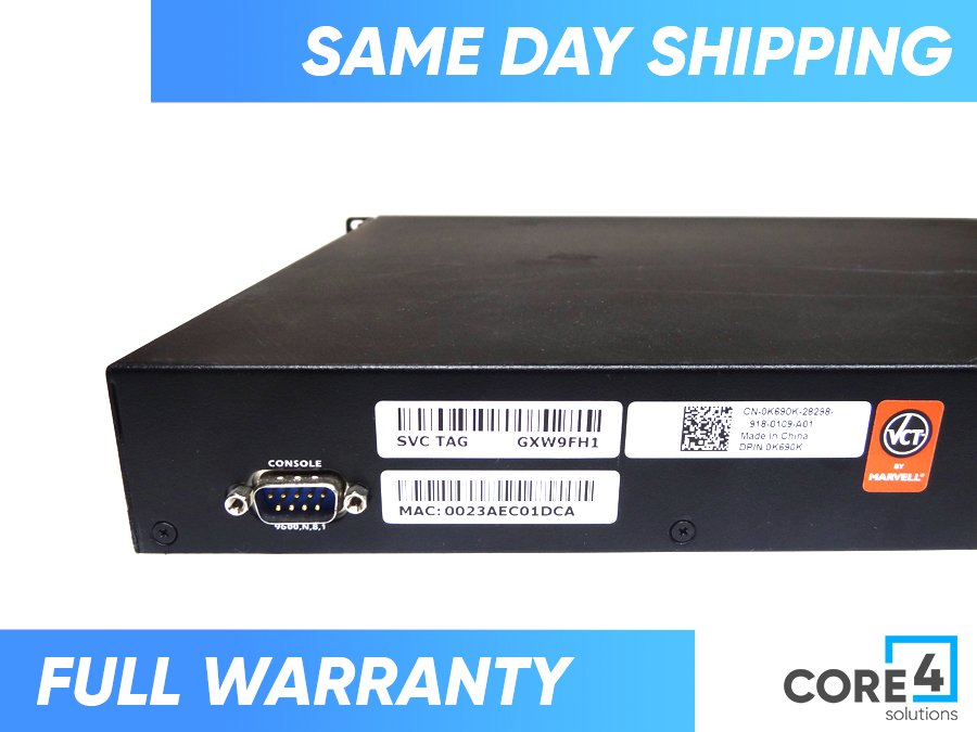 DELL POWERCONNECT 3524P POE SWITCH - K690K, P489K
