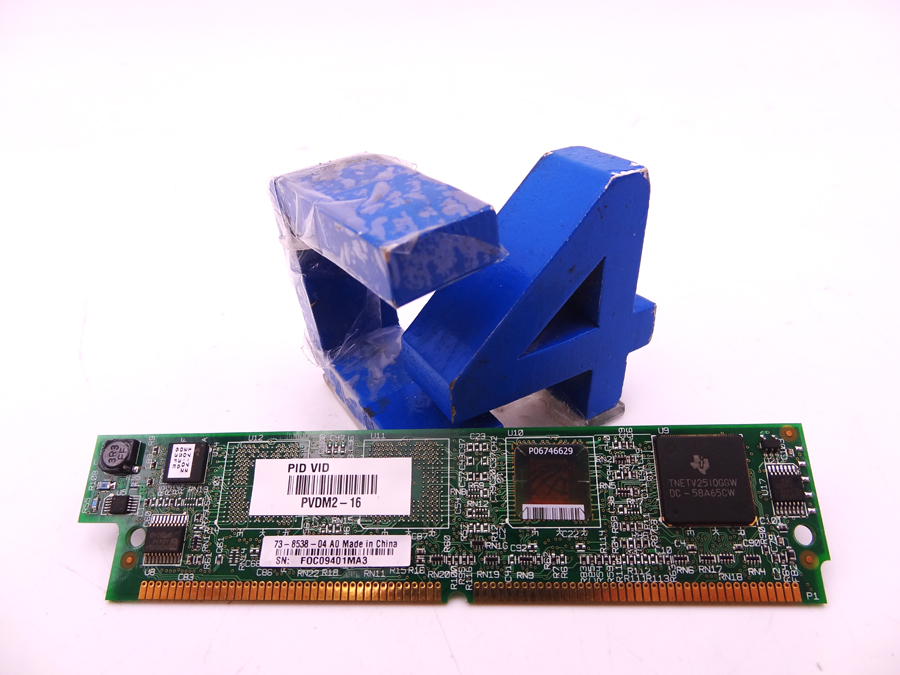 CISCO PVDM2-64 64-CHANNEL PACKET VOICE/FAX DSP MOD
