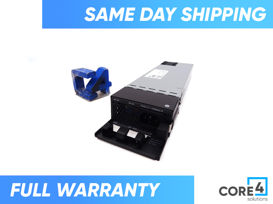 CISCO PWR-C1-1100WAC-P 1100W POWER SUPPLY *NOB*