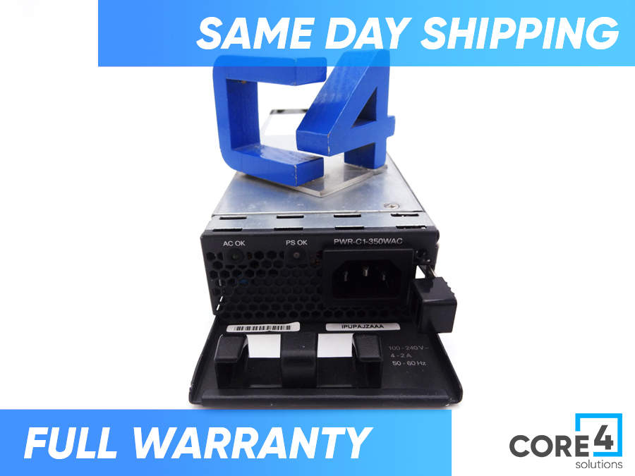 CISCO PWR-C1-350WAC C3850 350WATT POWER SUPPLY