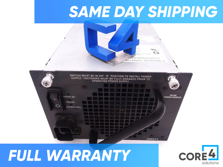 Cisco PWR-C45-2800AC 4500 Series Power Supply