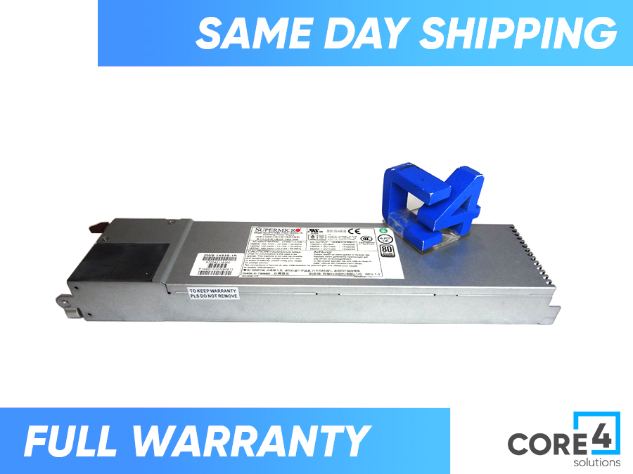 SUPERMICRO PWS-1K63S-1R 1600W 1U 220V REDUNDANT POWER SUPPLY