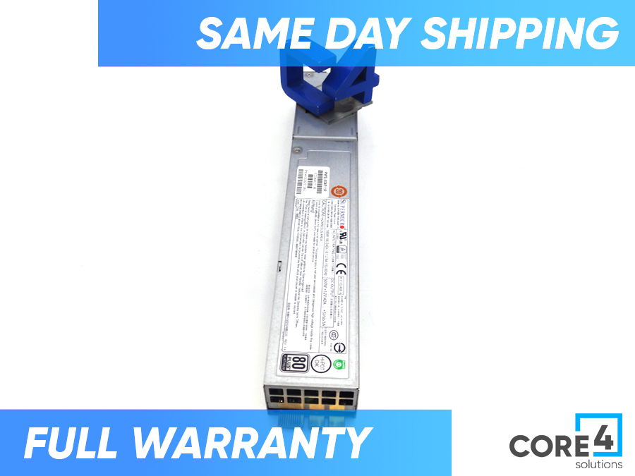 SUPERMICRO PWS-504P-1R 500W 1U REDUNDANT PLATINUM PSU