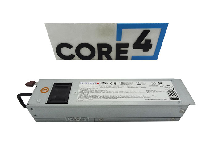 SUPERMICRO PWS-606P-1R 600W REDUNDANT PLATINUM AC PSU