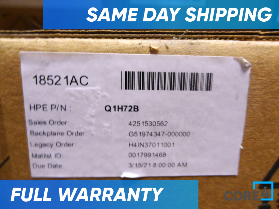 HP Q1H72B SN3600B 32GB 24/24 POWER PACK+ FIBRE CHANNEL SWITCH *New Sealed* - Q1H72A, 874535-001 