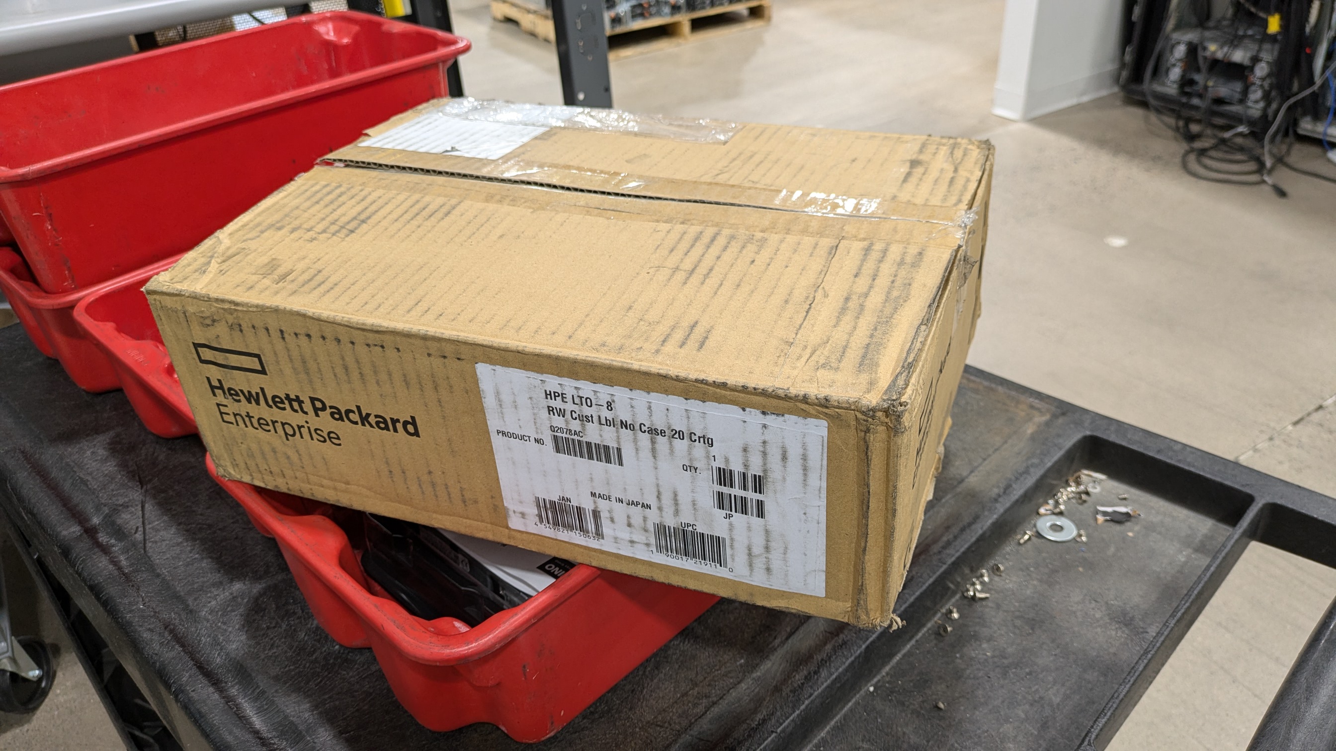 HP Q2078A LTO-8 HP ULTRIUM 12/30TB TAPE *New Sealed* - 882282-001