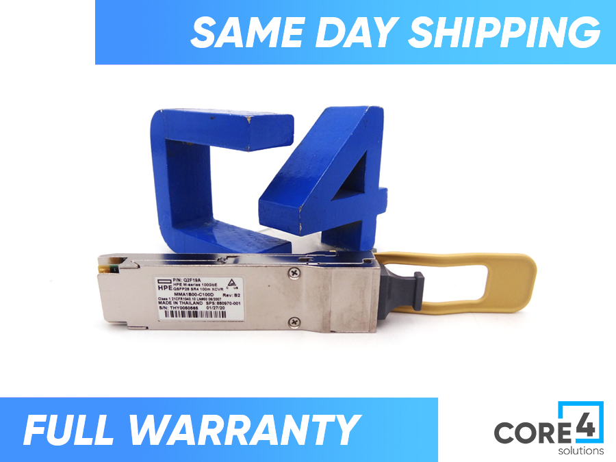 HP Q2F19A M-SERIES 100GBE QSFP28 SR4 100M - 880970-001