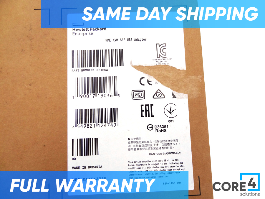 HP Q5T66A KVM CONSOLE SFF USB CABLE - P02193-001