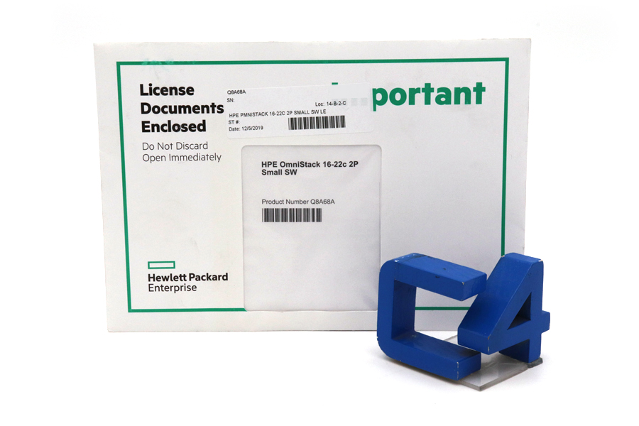 HP Q8A68A PMNISTACK 16-22C 2P SMALL SW LE *New Sealed* 