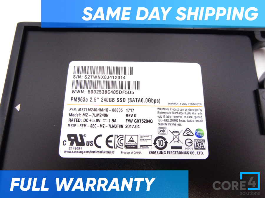 NIMBLE Q8F77A HPE NIMBLE CS DFC 240GB SSD *New Sealed* 
