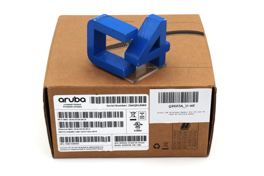 HP Q9X65A ARUBA USER EXPERIENCE INSIGHT SENSOR Q9X65-61001 NEW BULK