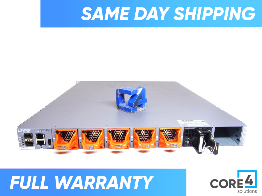 JUNIPER QFX5100-48S-3AFO QFX5100, 48 SFP+/SFP PORTS4 SWITCH 