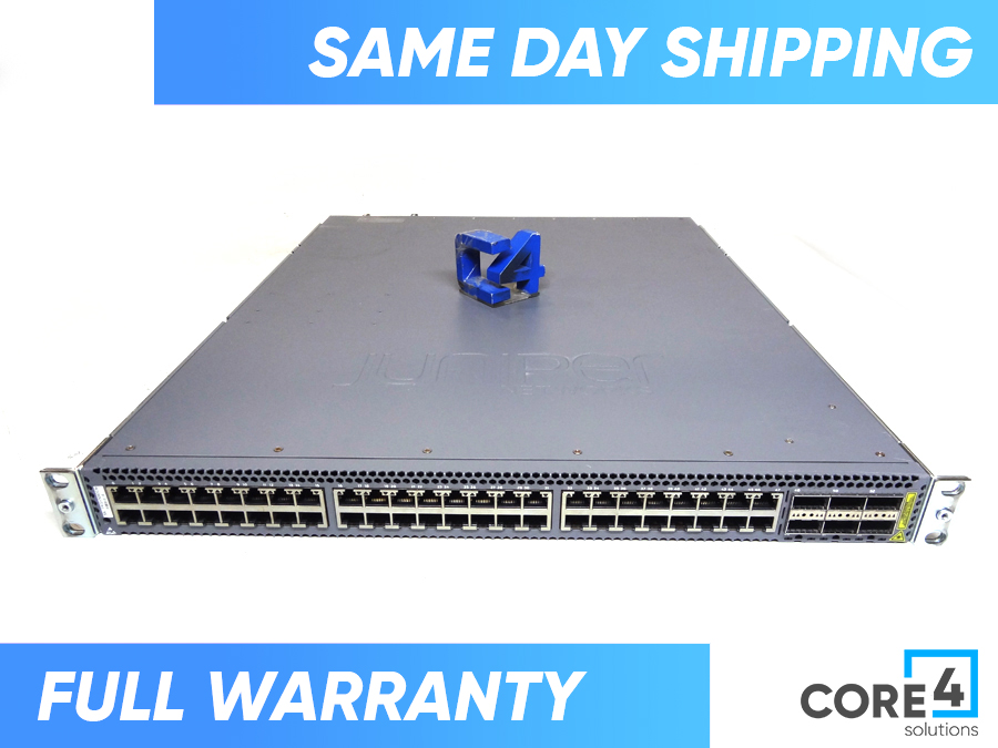 JUNIPER QFX5100-48T-AFO QFX5100 48 100M/1G/10G RJ-45 AFO