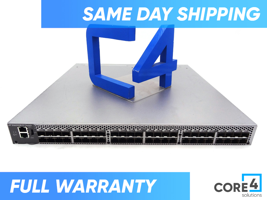 HP QK753A SN6000B 16GB 48/24 FC SWITCH - QK753B, QK753C, 658392-001, 658392-002