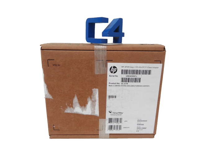 HP QL327B HP 3PAR 2-PORT 4GB F-CLASS FC ADAPT 