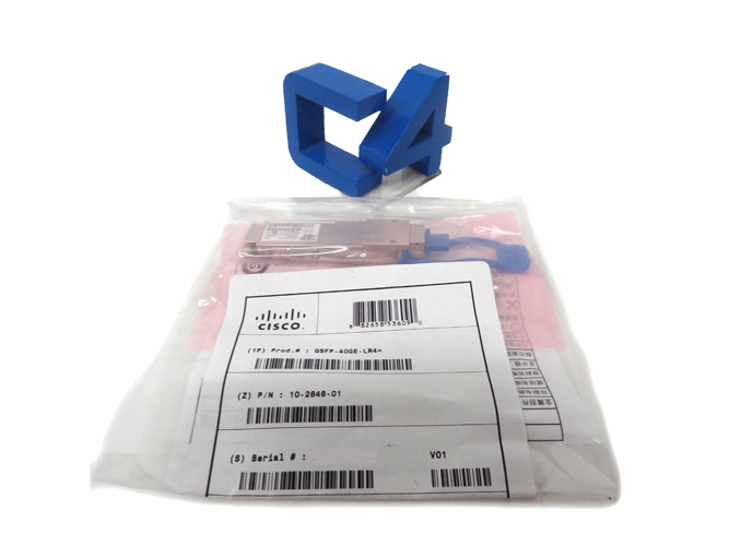 CISCO QSFP-40GE-LR4 QSFP+ 40GBASE-LR4 1310nm SMF LC - *NEW SEALED* GENUINE CISCO