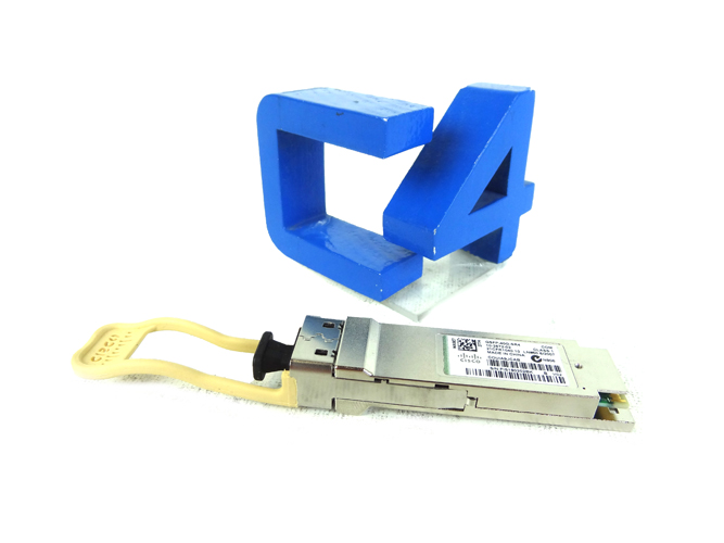 CISCO QSFP-40G-SR4 QSFP+ TRANSCEIVER MODULE - MPO MULTI-MODE
