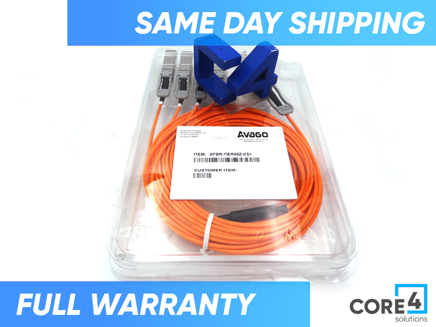 CISCO QSFP-4X10G-AOC5M CISCO 40GB TO 4X10GB 5M AOC CABLE *New Sealed* 