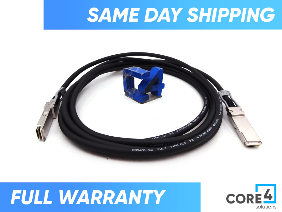 CISCO QSFP-H40G-CU5M 40GBASE-CR4 PASSIVE COPPER 5M *New Sealed* 