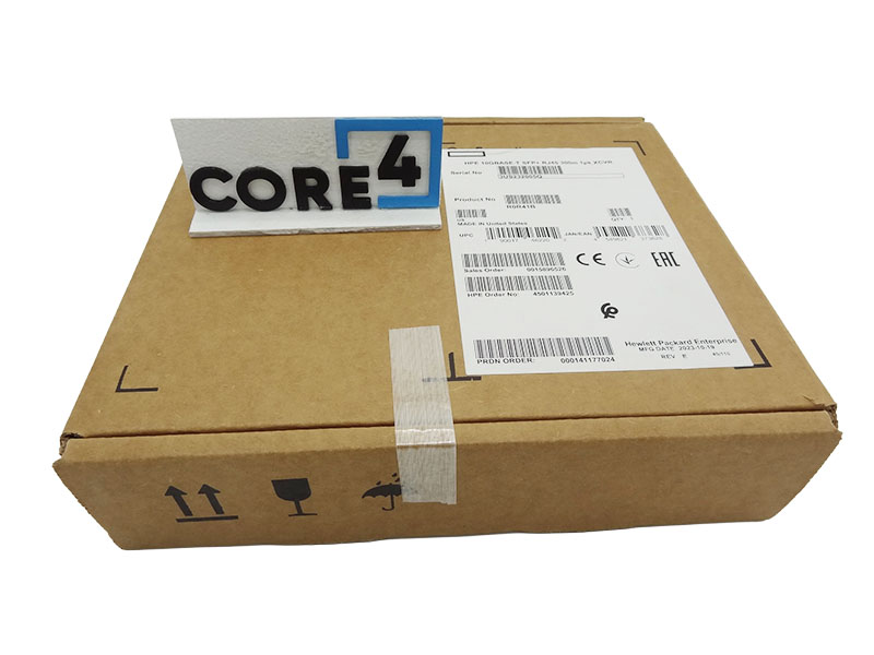 HP R0R41B HPE 10GBASE T SFP RJ45 30m 1pk XCVR