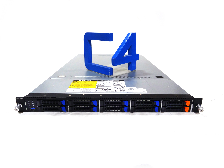 GIGABYTE R182-Z91 1U DUAL 7002 8x 2.5 SATA 2x 2.5 NVMe RACKMOUNT SERVER