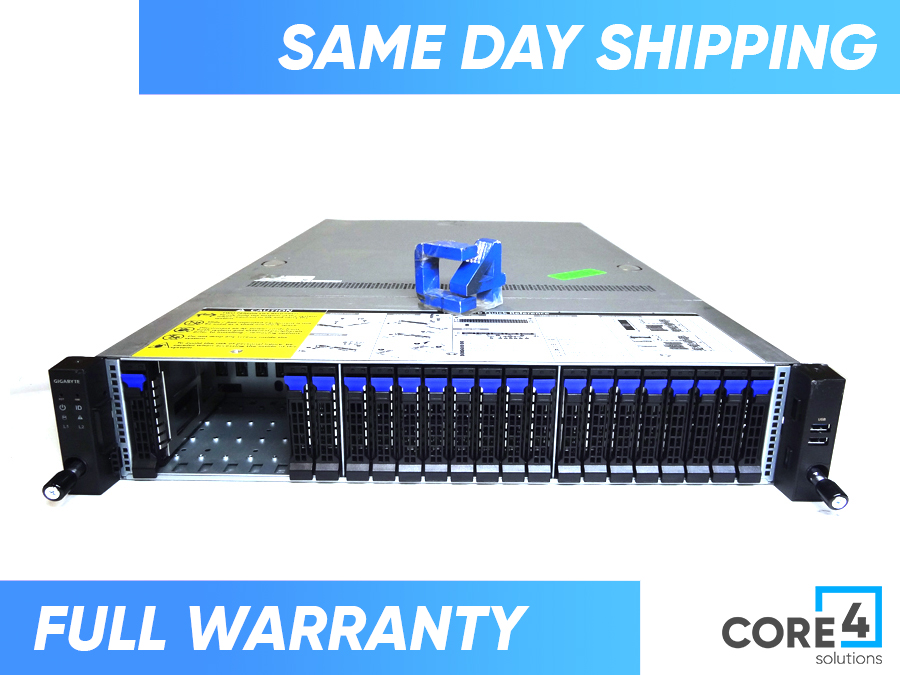 GIGABYTE R262-ZA0 2U 42-BAY 1x 7002 RACKMOUNT SERVER