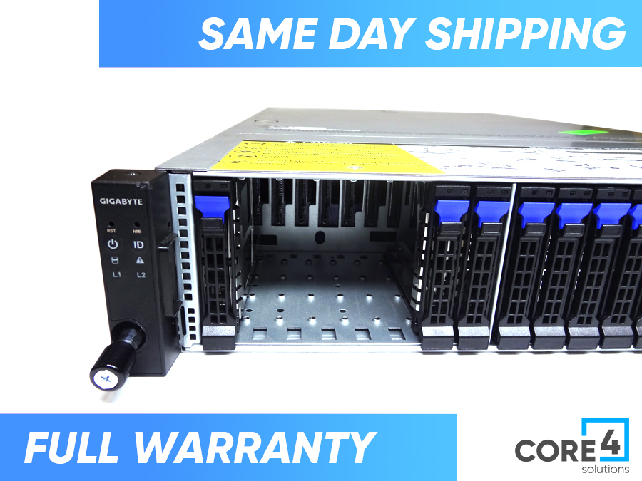 GIGABYTE R262-ZA0 2U 42-BAY 1x 7002 RACKMOUNT SERVER