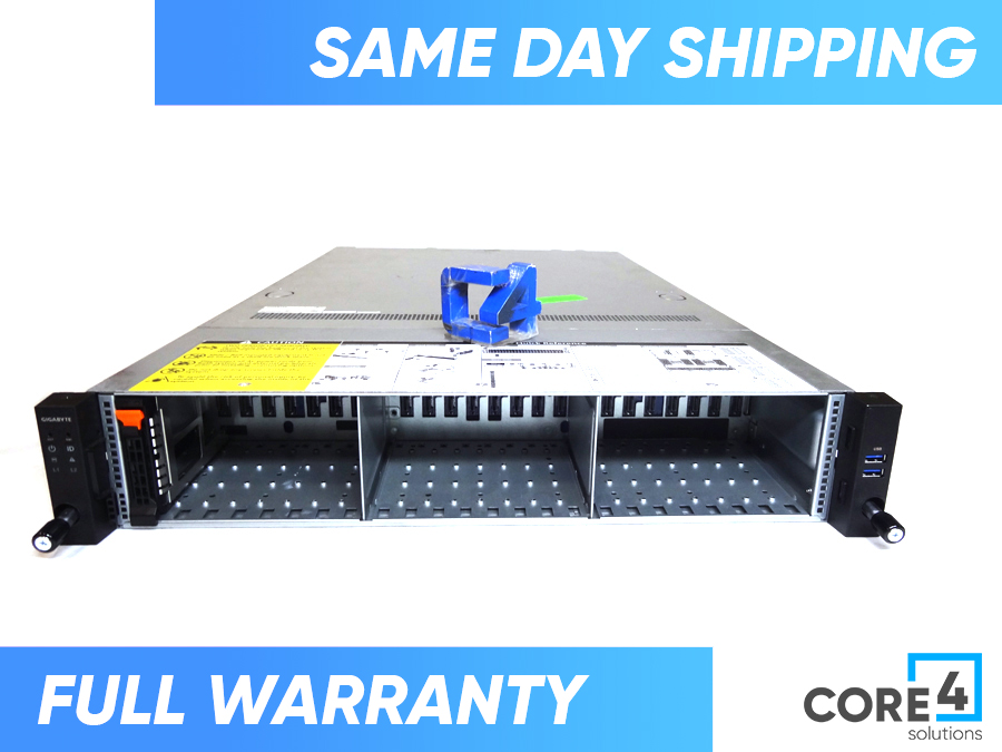GIGABYTE R282-Z93 2U 12BAY GPU DUAL 7002 CPU SERVER