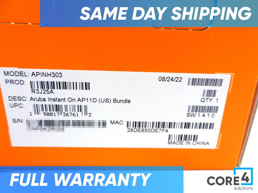 HP R3J25A Aruba Instant On AP11D (US) Bundle