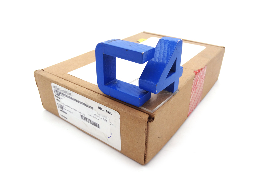 DELL R605K PERC BATTERY CABLE 10 *New* 