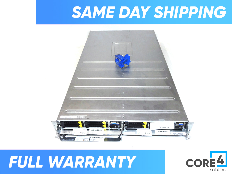 RELION 2940 NVME PENGUIN 2.5 4-NODE V3/V4 NVME w/ 4x Nodes, 8x Heatsinks, SATA Cables, NVMe Enablement Controller, 8x SATA trays, 8x NVMe Trays, No Rails